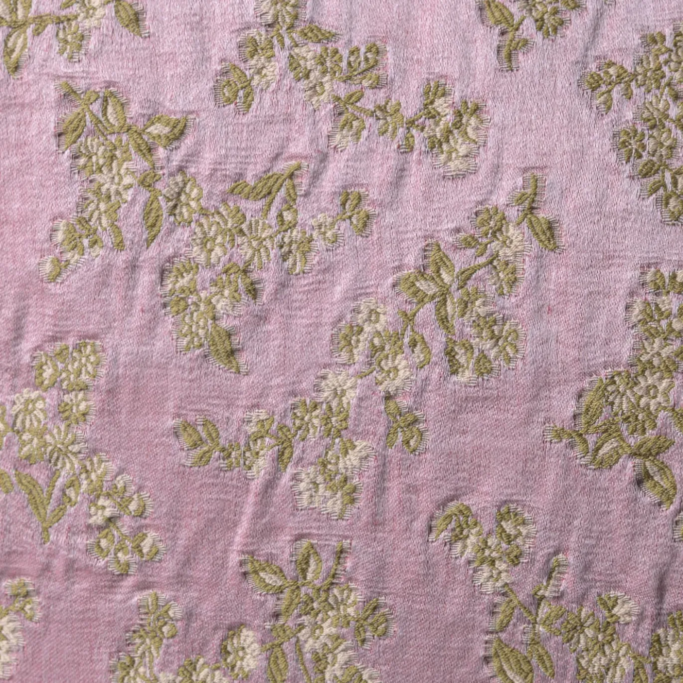 Cuscino Ledbetter rettangolare floreale rosa e oro
