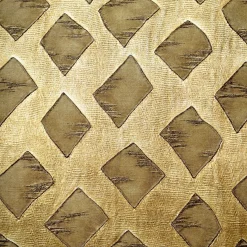 Cuscino Lusinga Gold in lino e viscosa