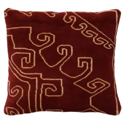 Cuscino Maroon Mr. Nest Pakistan 1 di Paolo Cappello