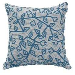 Cuscino Mirto Jacquard Azzurro