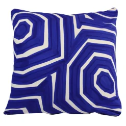 Cuscino Ottago blu