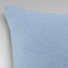 Cuscino quadrato azzurro Defilé