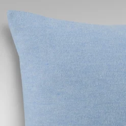 Cuscino quadrato azzurro Defilé