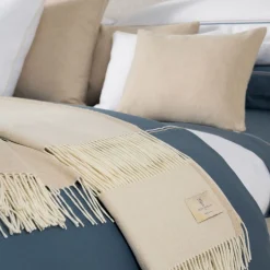 Cuscino rettangolare beige Defilé