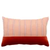 Cuscino rettangolare Simple Orizzontal in tessuto jaquard a righe