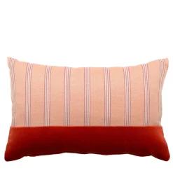 Cuscino rettangolare Simple Orizzontal in tessuto jaquard a righe