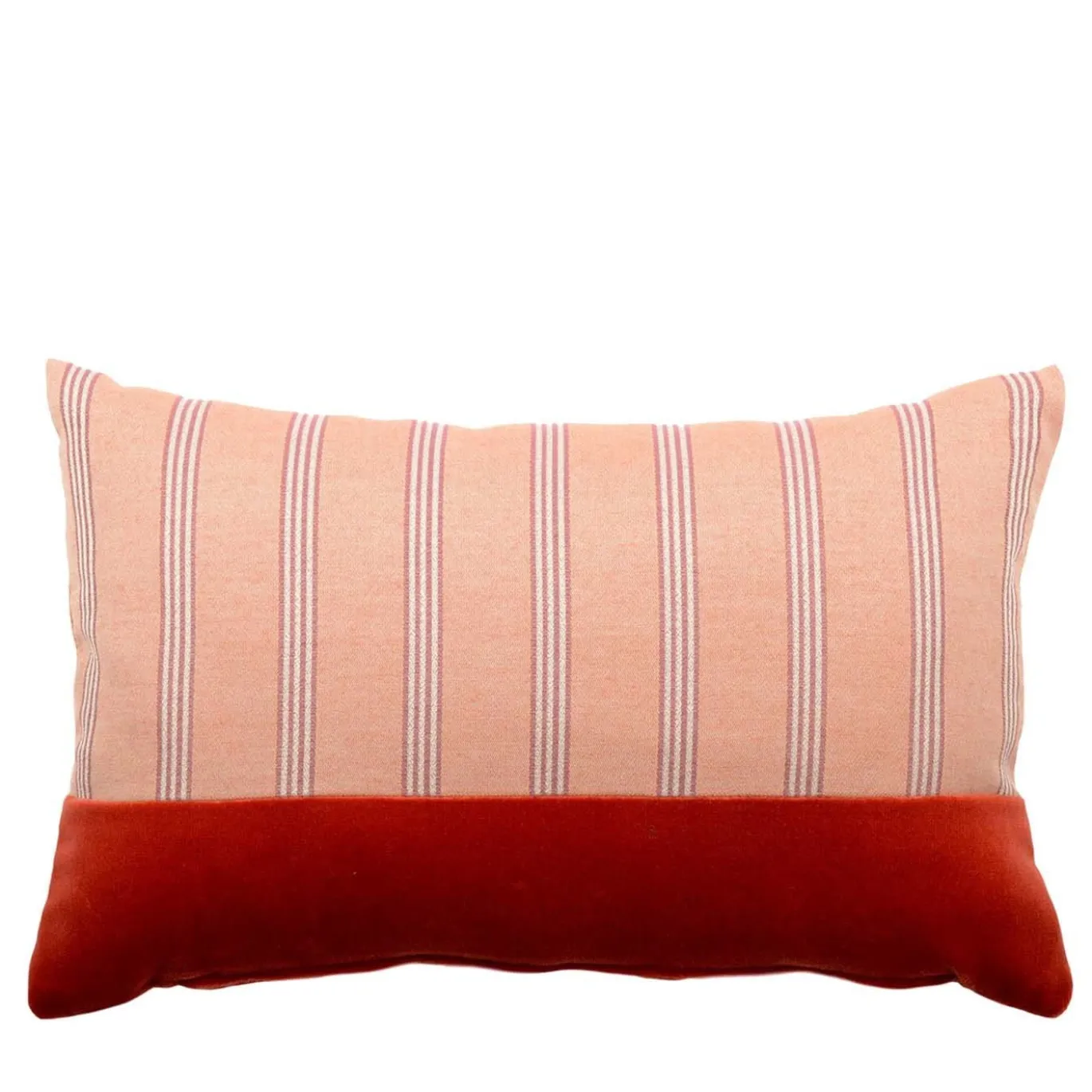 Cuscino rettangolare Simple Orizzontal in tessuto jaquard a righe