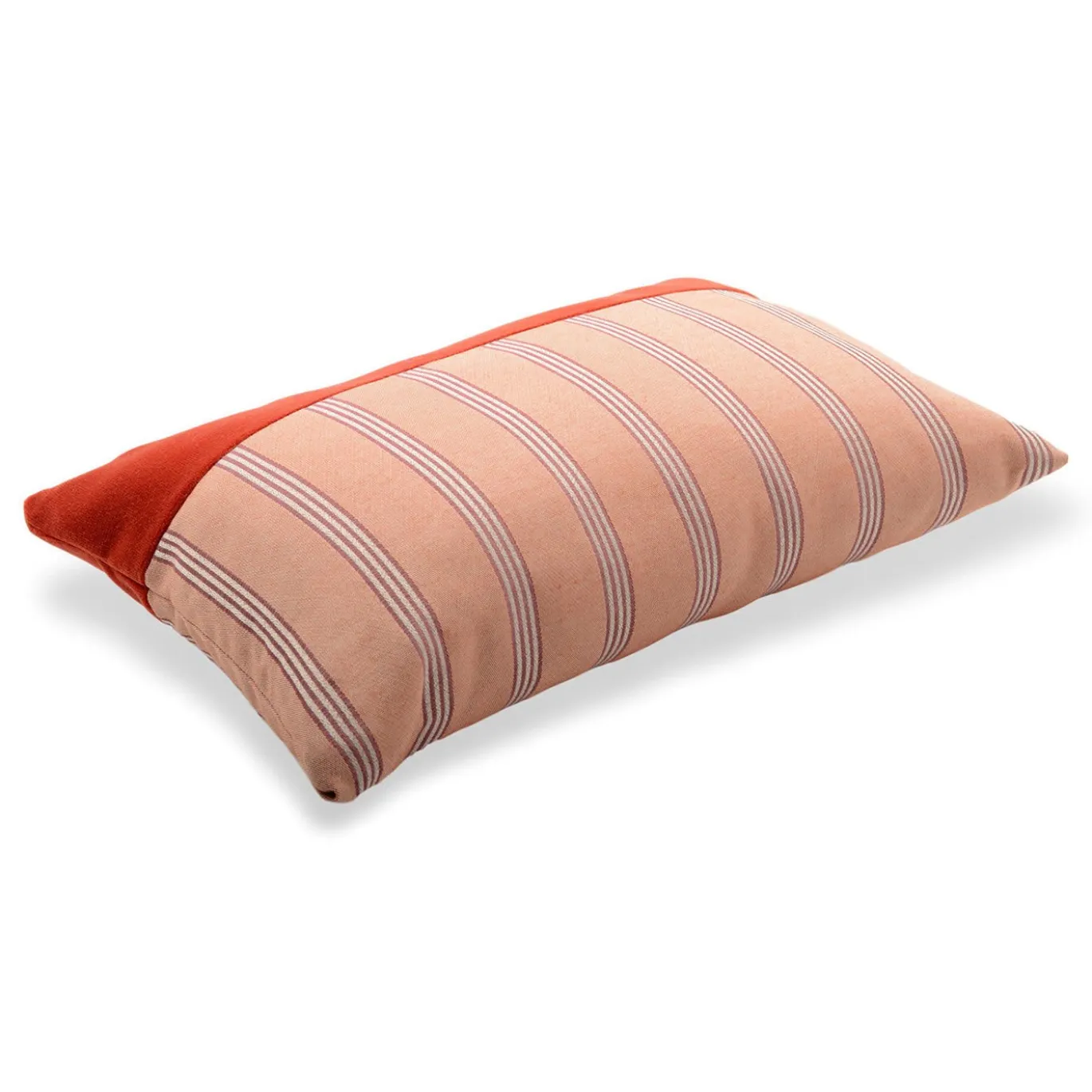 Cuscino rettangolare Simple Orizzontal in tessuto jaquard a righe