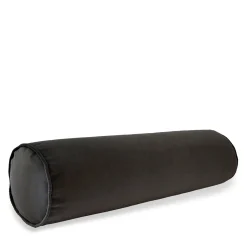Cuscino Roll Rullo in velluto Antracite