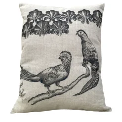 Cuscino Uccelli e Fiori 003