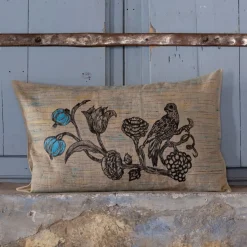 Cuscino Uccelli e Fiori 014