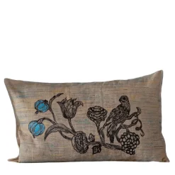 Cuscino Uccelli e Fiori 014