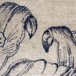 Cuscino Uccelli e Fiori 006