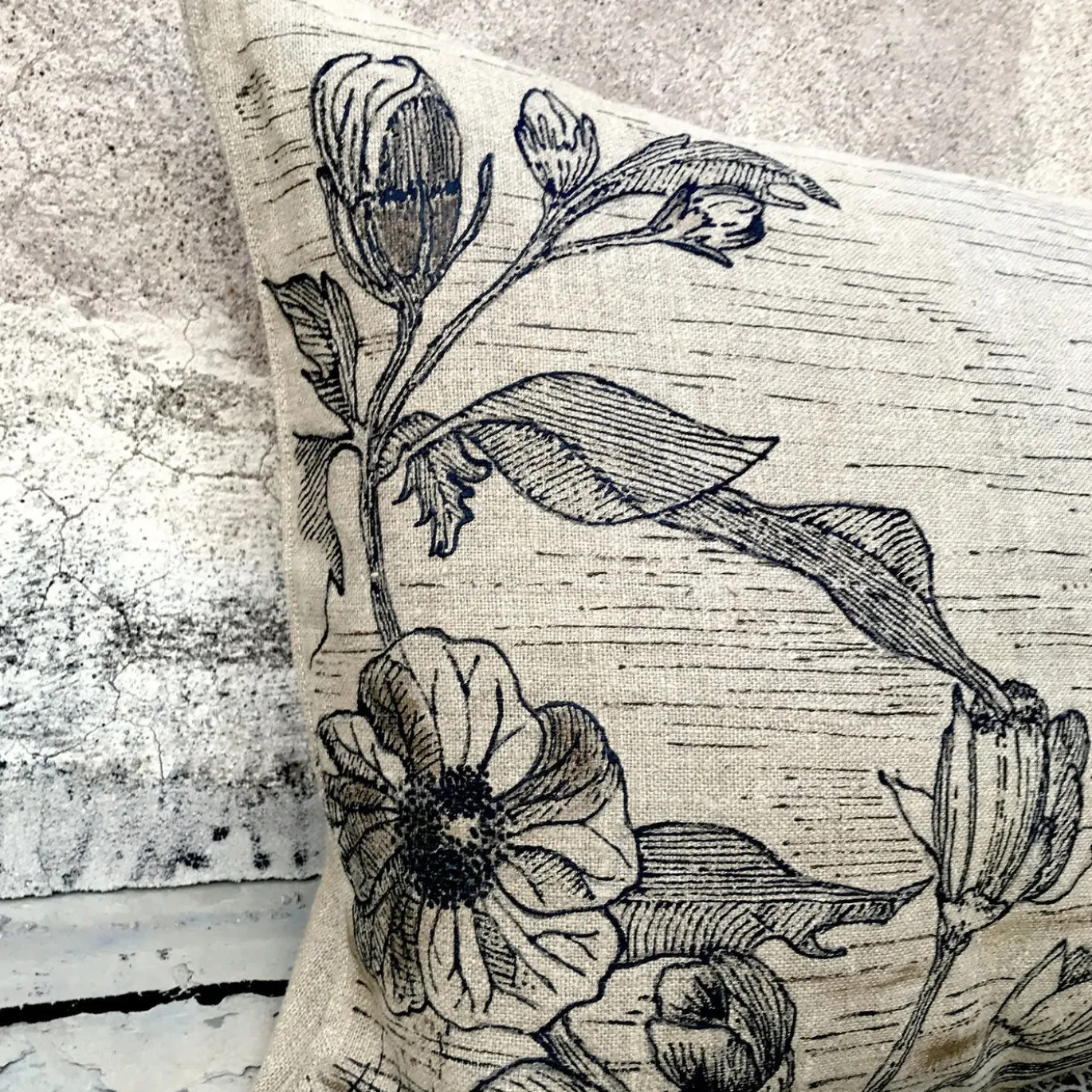 Cuscino Uccelli e Fiori 001