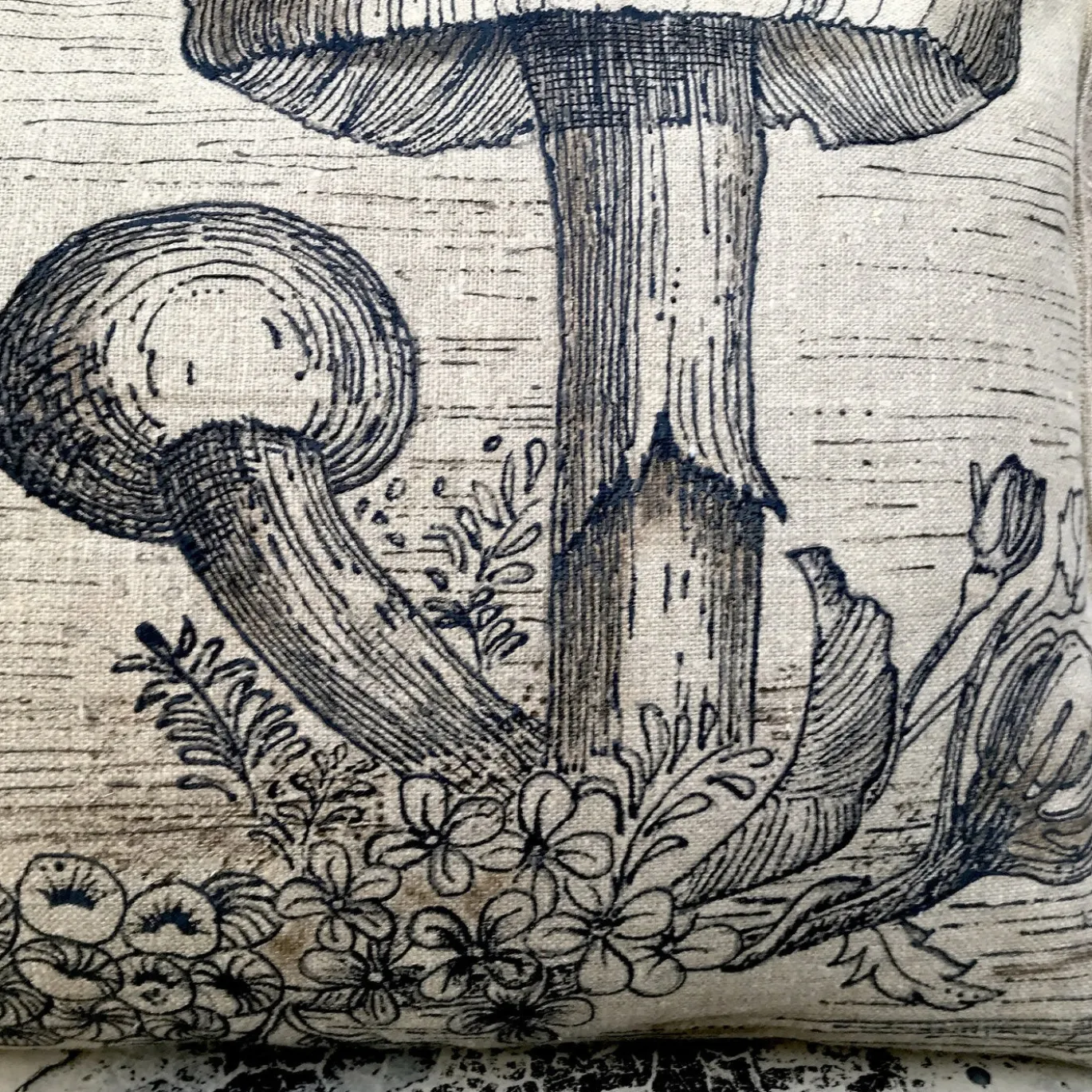 Cuscino Uccelli e Fiori 001