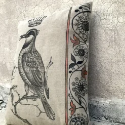 Cuscino Uccelli e Fiori 004
