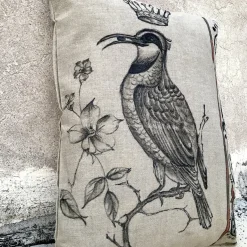 Cuscino Uccelli e Fiori 004