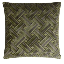 Cuscino verde della collezione Rock