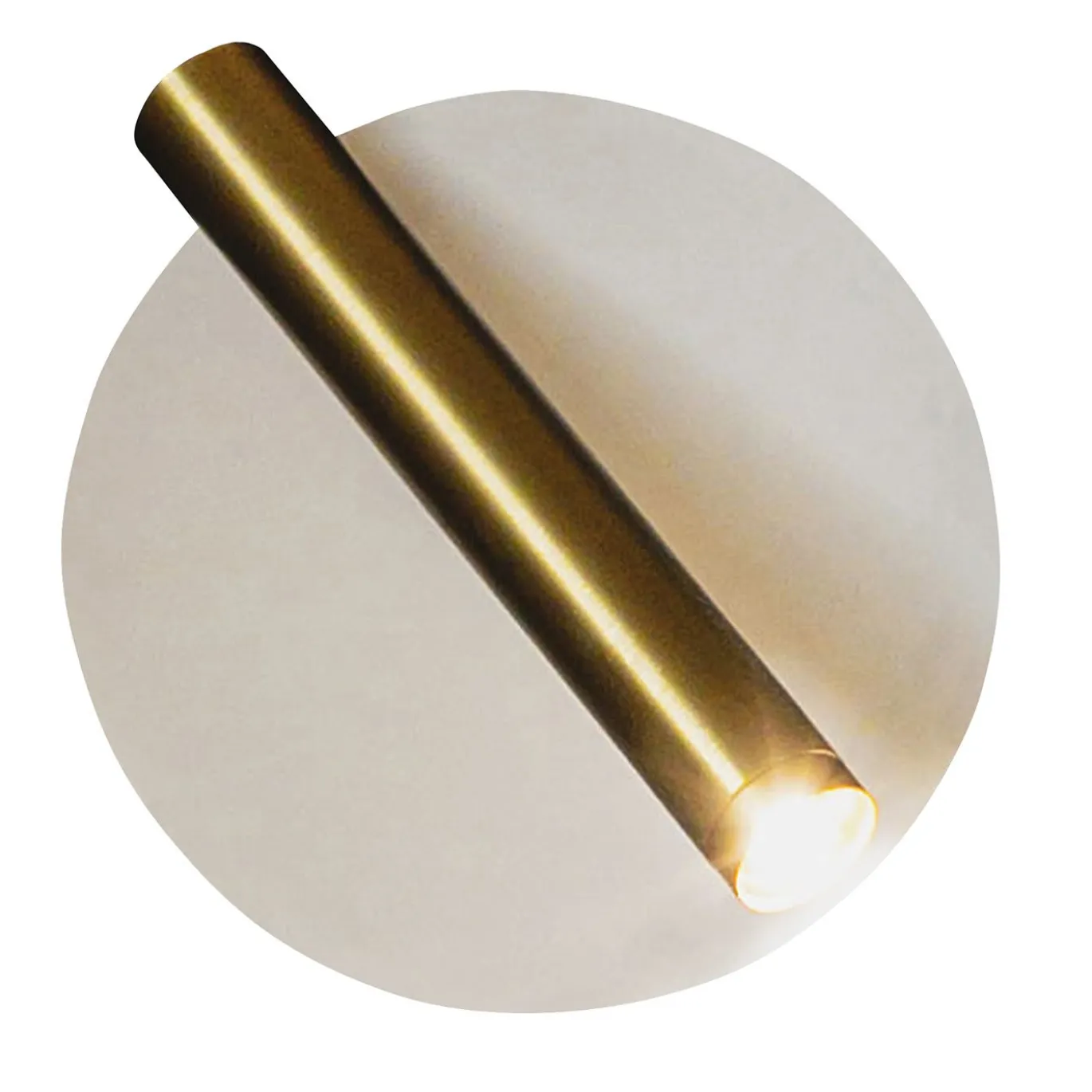 Daily D01 Lampada da parete in ottone
