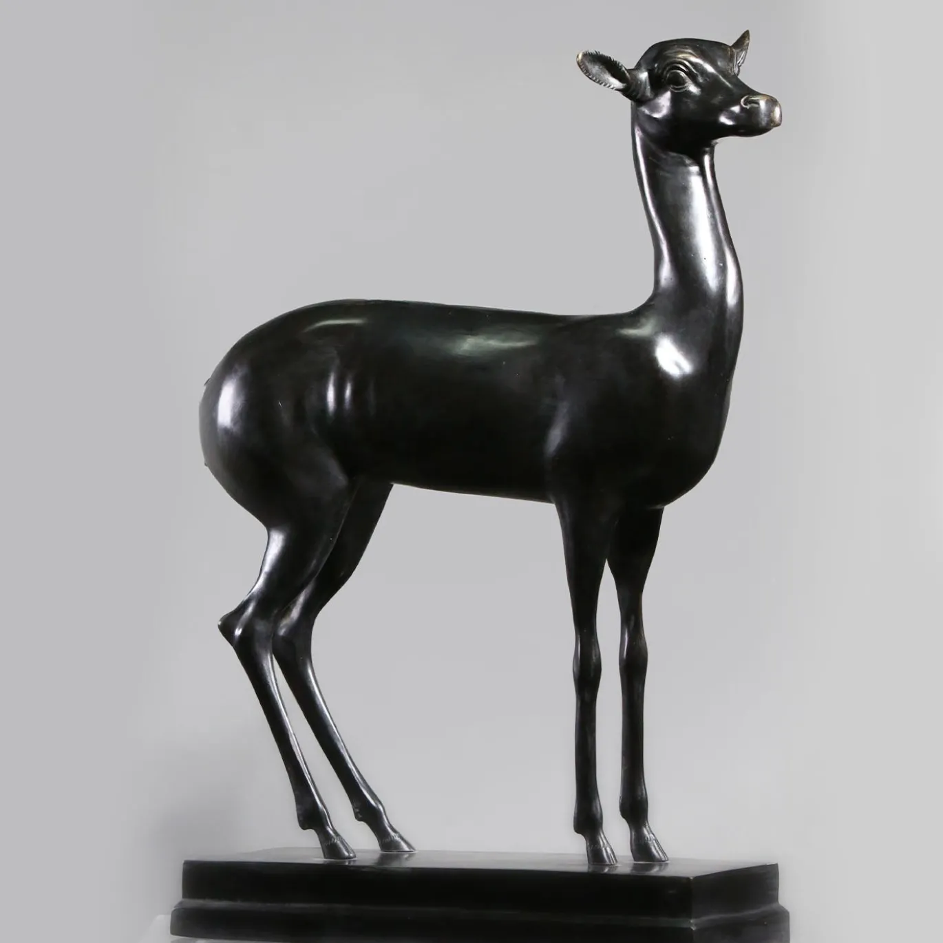 Daini Piccoli Coppia di Sculture