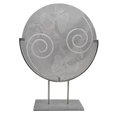 Disco/Scultura di farfalle