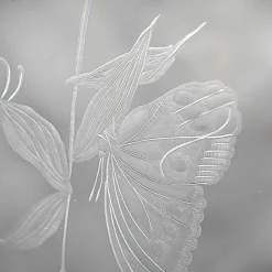 Disco/Scultura di farfalle