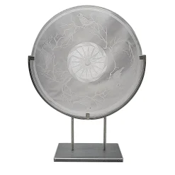 Disco/scultura di uccelli