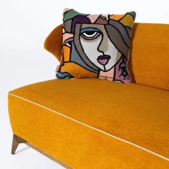 Divanetto Agostina giallo