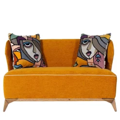 Divanetto Agostina giallo