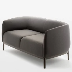 Divano a due posti Cape 802 grigio di Debiasi Sandri - Collezione Tekhne
