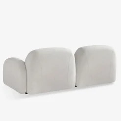 Divano a 2 posti Beige Bubble Light