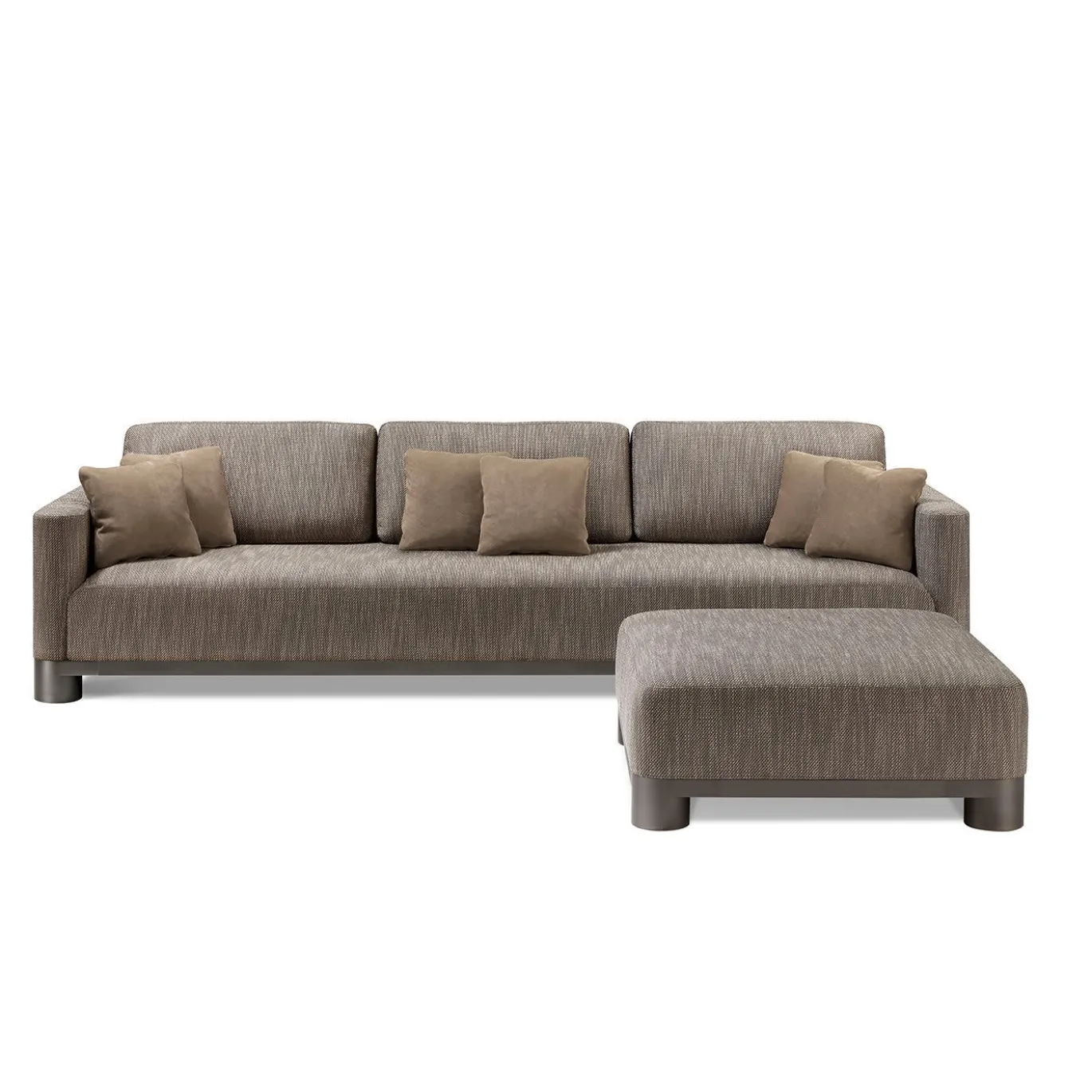 Divano a 3 posti Bold Brown