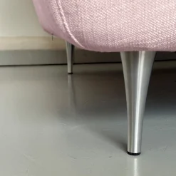 Divano a 3 posti Casquet Rosa Ortensia di DDP Studio