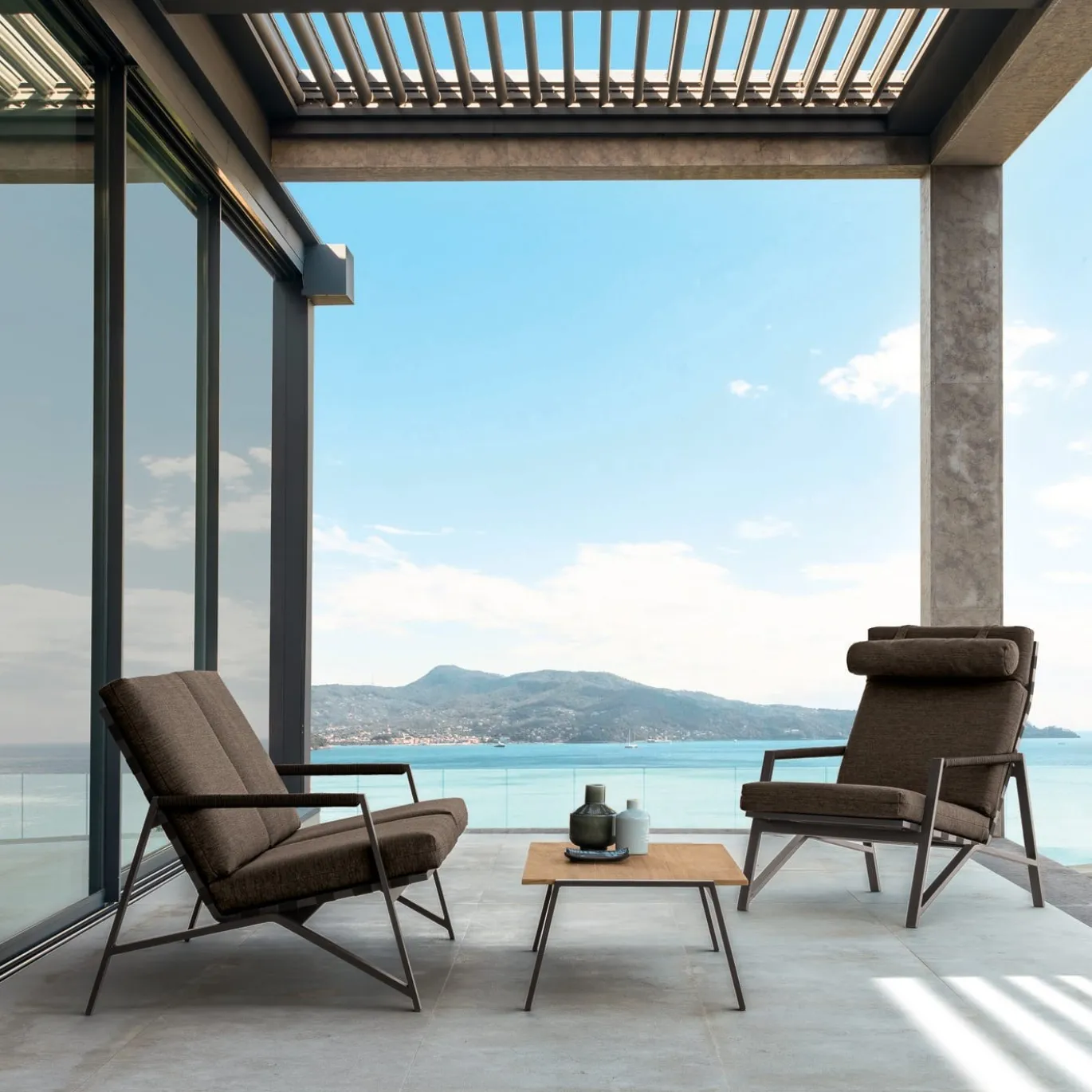 Divano a 2 posti Cottage Mocha