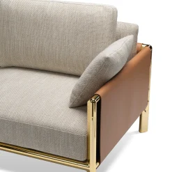 Divano a 2 posti Frame Beige