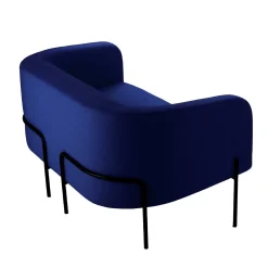 Divano a 2 posti Laetitia Blue di Fabio Fantolino