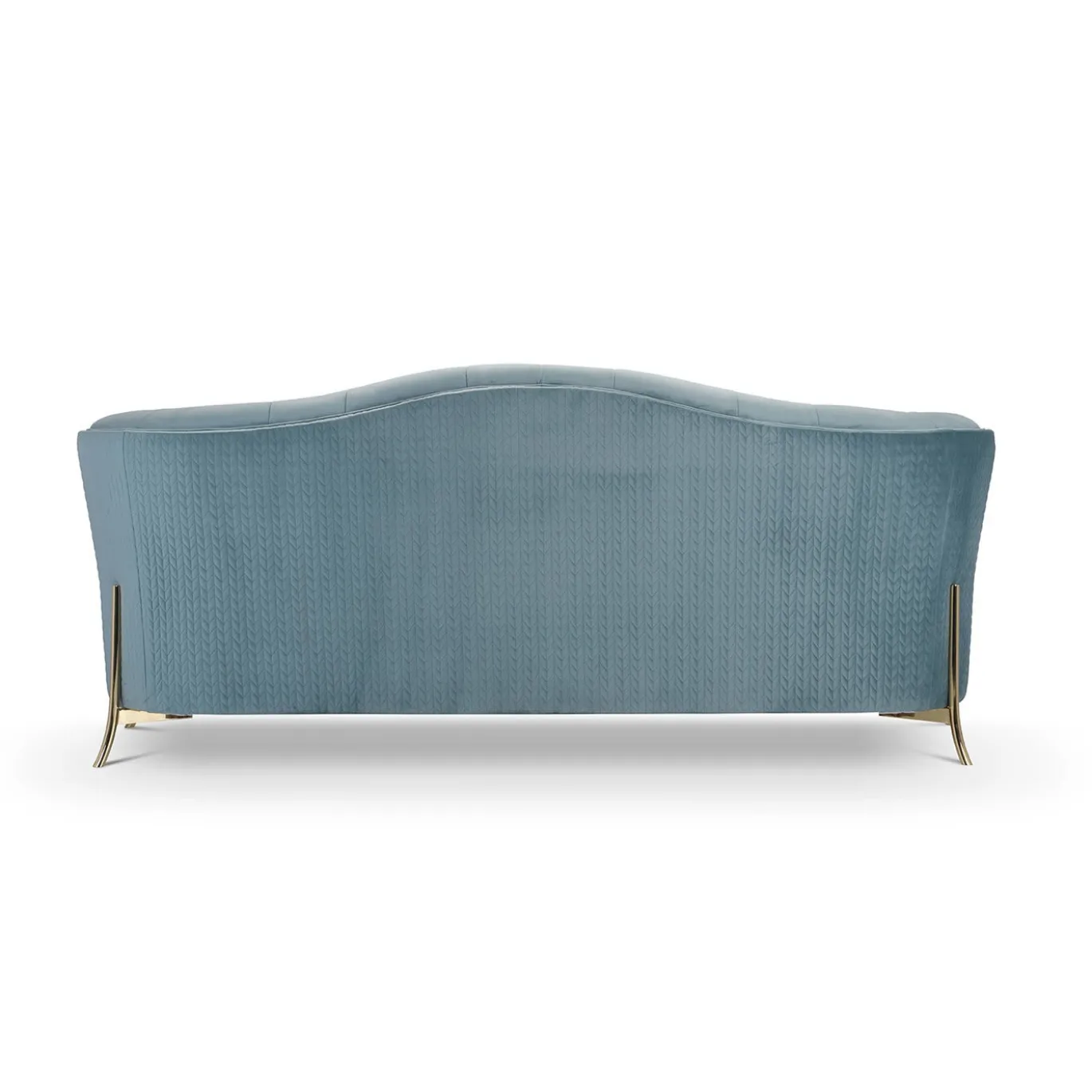 Divano a 3 posti Nefele Peacock Blue