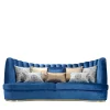 Divano a 4 posti Thalia blu