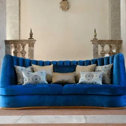 Divano a 4 posti Thalia blu