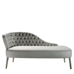 Divano asimmetrico grigio Penelope