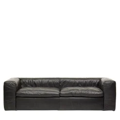 Divano Big Bubble in Pelle Nera