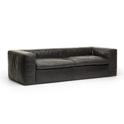 Divano Big Bubble in Pelle Nera