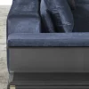 Divano blu modulare Zeno #1
