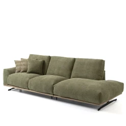 Divano Boboli verde con Free Side