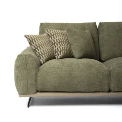 Divano Boboli verde con Free Side