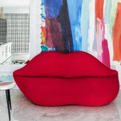 Divano Bocca Red in edizione limitata di Studio 65