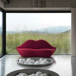 Divano Bocca Red in edizione limitata di Studio 65