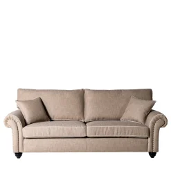 Divano Borghese beige a due posti