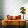 Divano componibile a 3 pezzi Wave Orange #3