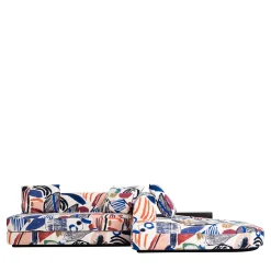 Divano con Chaise Longue Slope Multicolore